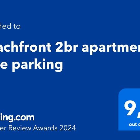 Beachfront 2Br Apartment - Free Parking Livadi  Eksteriør billede